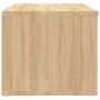 Oak-colored plywood TV cabinet 80x34x30 cm by vidaXL, TV Furniture - Ref: Foro24-801862, Price: 53,14 €, Discount: %