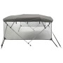 4-arch bimini top with mesh side walls by vidaXL, Boat storage covers - Ref: Foro24-94860, Price: 240,94 €, Discount: %