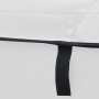 Toldo bimini 3 arcos con paredes laterales 183x(185-198)x137 cm de vidaXL, Cubiertas para almacenamiento de barcas - Ref: For...