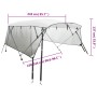 Bimini top with 4 arches and mesh side walls by vidaXL, Boat storage covers - Ref: Foro24-94853, Price: 247,35 €, Discount: %