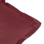 Cushions for high-back chair, 6 units, red wine melange fabric. by vidaXL, Cushions for chairs and sofas - Ref: Foro24-400237...