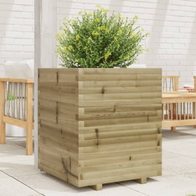 Pine wood planter impregnated 60x60x72 cm by vidaXL, Pots and planters - Ref: Foro24-3282618, Price: 203,91 €, Discount: %