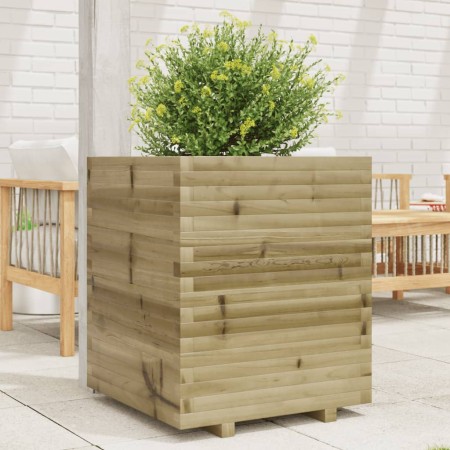 Jardinera madera de pino impregnada 60x60x72 cm de vidaXL, Maceteros y jardineras - Ref: Foro24-3282618, Precio: 203,91 €, De...