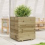 Pine wood planter impregnated 60x60x72 cm by vidaXL, Pots and planters - Ref: Foro24-3282618, Price: 203,91 €, Discount: %