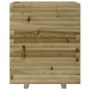 Pine wood planter impregnated 60x60x72 cm by vidaXL, Pots and planters - Ref: Foro24-3282618, Price: 203,91 €, Discount: %