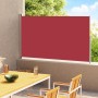 Ausziehbare Seitenmarkise für Terrasse, rot, 220 x 300 cm von vidaXL, Sonnenschirme - Ref: Foro24-313428, Preis: 96,28 €, Rab...