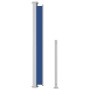 Retractable side awning for patio blue 220x500 cm by vidaXL, Umbrellas - Ref: Foro24-313433, Price: 113,09 €, Discount: %