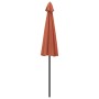 Sombrilla de jardín con palo de aluminio terracota 270 cm de vidaXL, Sombrillas - Ref: Foro24-47309, Precio: 78,76 €, Descuen...