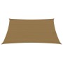 Toldo de vela HDPE gris taupe 160 g/m² 6x7 m de vidaXL, Sombrillas - Ref: Foro24-311414, Precio: 75,99 €, Descuento: %