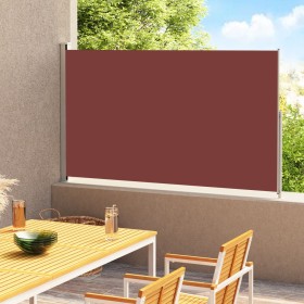 Retractable side awning for brown patio 200x300 cm by vidaXL, Umbrellas - Ref: Foro24-313414, Price: 108,82 €, Discount: %