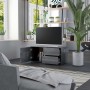 TV stand made of shiny gray plywood, measuring 80x34x36 cm. by vidaXL, TV Furniture - Ref: Foro24-801858, Price: 50,66 €, Dis...