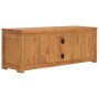 Solid teak wood TV cabinet 110x30x40 cm by vidaXL, TV Furniture - Ref: Foro24-289069, Price: 158,61 €, Discount: %