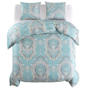 Duvet cover set classic blue design 200x220/60x70 cm by vidaXL, Duvet covers - Ref: Foro24-133391, Price: 29,99 €, Discount: %