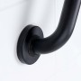 RIDDER Barra de agarre de baño aluminio negro 45 cm de RIDDER, Asideros de seguridad - Ref: Foro24-429775, Precio: 54,78 €, D...