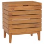 Laundry basket solid teak wood 40x30x45 cm by vidaXL, Laundry baskets - Ref: Foro24-289075, Price: 66,99 €, Discount: %