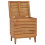 Laundry basket solid teak wood 40x30x45 cm by vidaXL, Laundry baskets - Ref: Foro24-289075, Price: 66,99 €, Discount: %