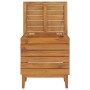 Cesto de la ropa sucia madera maciza de teca 40x30x45 cm de vidaXL, Cestas para ropa - Ref: Foro24-289075, Precio: 65,91 €, D...