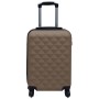 Brown ABS rigid suitcase with wheels by vidaXL, Suitcases - Ref: Foro24-92423, Price: 62,81 €, Discount: %