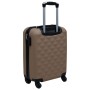 Brown ABS rigid suitcase with wheels by vidaXL, Suitcases - Ref: Foro24-92423, Price: 62,81 €, Discount: %