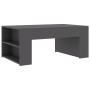 Mesa de centro de madera contrachapada gris 100x60x42 cm de vidaXL, Mesas de centro - Ref: Foro24-802113, Precio: 63,44 €, De...