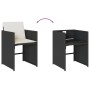 Set de muebles jardín 17 pzas con cojines ratán sintético negro de vidaXL, Conjuntos de jardín - Ref: Foro24-3277958, Precio:...