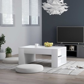 White plywood coffee table 100x60x42 cm by vidaXL, Coffee table - Ref: Foro24-802111, Price: 68,99 €, Discount: %