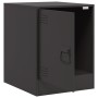 Nightstands 2 units black steel 34.5x39x44 cm by vidaXL, Nightstands - Ref: Foro24-841608, Price: 79,39 €, Discount: %