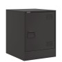 Nightstands 2 units black steel 34.5x39x44 cm by vidaXL, Nightstands - Ref: Foro24-841608, Price: 79,39 €, Discount: %