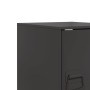 Nightstands 2 units black steel 34.5x39x44 cm by vidaXL, Nightstands - Ref: Foro24-841608, Price: 79,39 €, Discount: %