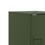 Olive green steel nightstand 34.5x39x44 cm by vidaXL, Nightstands - Ref: Foro24-841615, Price: 50,93 €, Discount: %