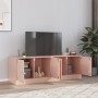 TV-Möbel 2 Einheiten rosa Stahl 67x39x44 cm von vidaXL, TV-Möbel - Ref: Foro24-841634, Preis: 143,23 €, Rabatt: %