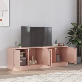 TV-Möbel 2 Einheiten rosa Stahl 67x39x44 cm von vidaXL, TV-Möbel - Ref: Foro24-841634, Preis: 142,99 €, Rabatt: %