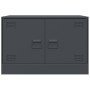 TV furniture 2 units anthracite gray steel 67x39x44 cm by vidaXL, TV Furniture - Ref: Foro24-841636, Price: 143,23 €, Discoun...