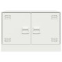 TV-Schrank aus weißem Stahl, 67 x 39 x 44 cm von vidaXL, TV-Möbel - Ref: Foro24-841641, Preis: 79,86 €, Rabatt: %