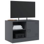 Mueble para TV de acero gris antracita 67x39x44 cm de vidaXL, Muebles TV - Ref: Foro24-841695, Precio: 80,57 €, Descuento: %