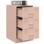 Nachttische 2 Einheiten rosa Stahl 34,5x39x62 cm von vidaXL, Nachttische - Ref: Foro24-841778, Preis: 185,41 €, Rabatt: %