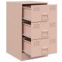 Nightstands 2 units pink steel 34.5x39x62 cm by vidaXL, Nightstands - Ref: Foro24-841778, Price: 185,41 €, Discount: %