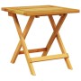 Tumbona con cojín y mesa madera maciza de acacia de vidaXL, Tumbonas - Ref: Foro24-3206363, Precio: 268,10 €, Descuento: %