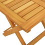 Tumbonas con mesa 2 unidades madera maciza de acacia de vidaXL, Tumbonas - Ref: Foro24-3206368, Precio: 493,39 €, Descuento: %