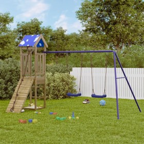 Spielplatz im Freien aus imprägniertem Kiefernholz von vidaXL, Schaukeln und Spielgeräte - Ref: Foro24-3278952, Preis: 266,90...