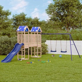 Outdoor-Spielplatz aus massivem Kiefernholz von vidaXL, Schaukeln und Spielgeräte - Ref: Foro24-3278959, Preis: 458,23 €, Rab...