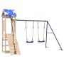 Outdoor playground made of solid pine wood by vidaXL, Swings and play structures - Ref: Foro24-3278950, Price: 250,53 €, Disc...