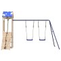 Outdoor playground made of solid pine wood by vidaXL, Swings and play structures - Ref: Foro24-3278950, Price: 250,53 €, Disc...