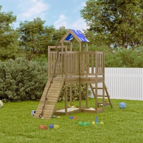 Spielplatz im Freien aus imprägniertem Kiefernholz von vidaXL, Schaukeln und Spielgeräte - Ref: Foro24-3278967, Preis: 332,99...