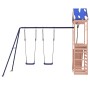 Massivholz-Außenspielplatz Douglas3156935 von vidaXL, Schaukeln und Spielgeräte - Ref: Foro24-3279053, Preis: 370,65 €, Rabat...