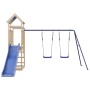 Outdoor playground made of solid pine wood by vidaXL, Swings and play structures - Ref: Foro24-3279079, Price: 347,15 €, Disc...