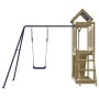 Outdoor-Spielplatz aus imprägniertem Kiefernholz von vidaXL, Schaukeln und Spielgeräte - Ref: Foro24-3279072, Preis: 333,68 €...