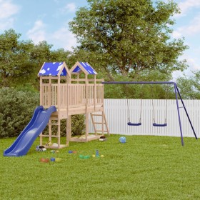 Outdoor-Spielplatz aus massivem Kiefernholz von vidaXL, Schaukeln und Spielgeräte - Ref: Foro24-3279085, Preis: 534,24 €, Rab...