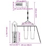 Massivholz-Außenspielplatz Douglas3156935 von vidaXL, Schaukeln und Spielgeräte - Ref: Foro24-3279098, Preis: 357,99 €, Rabat...