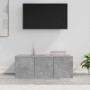 Mueble para TV madera contrachapada gris hormigón 80x34x30 cm de vidaXL, Muebles TV - Ref: Foro24-801863, Precio: 51,62 €, De...